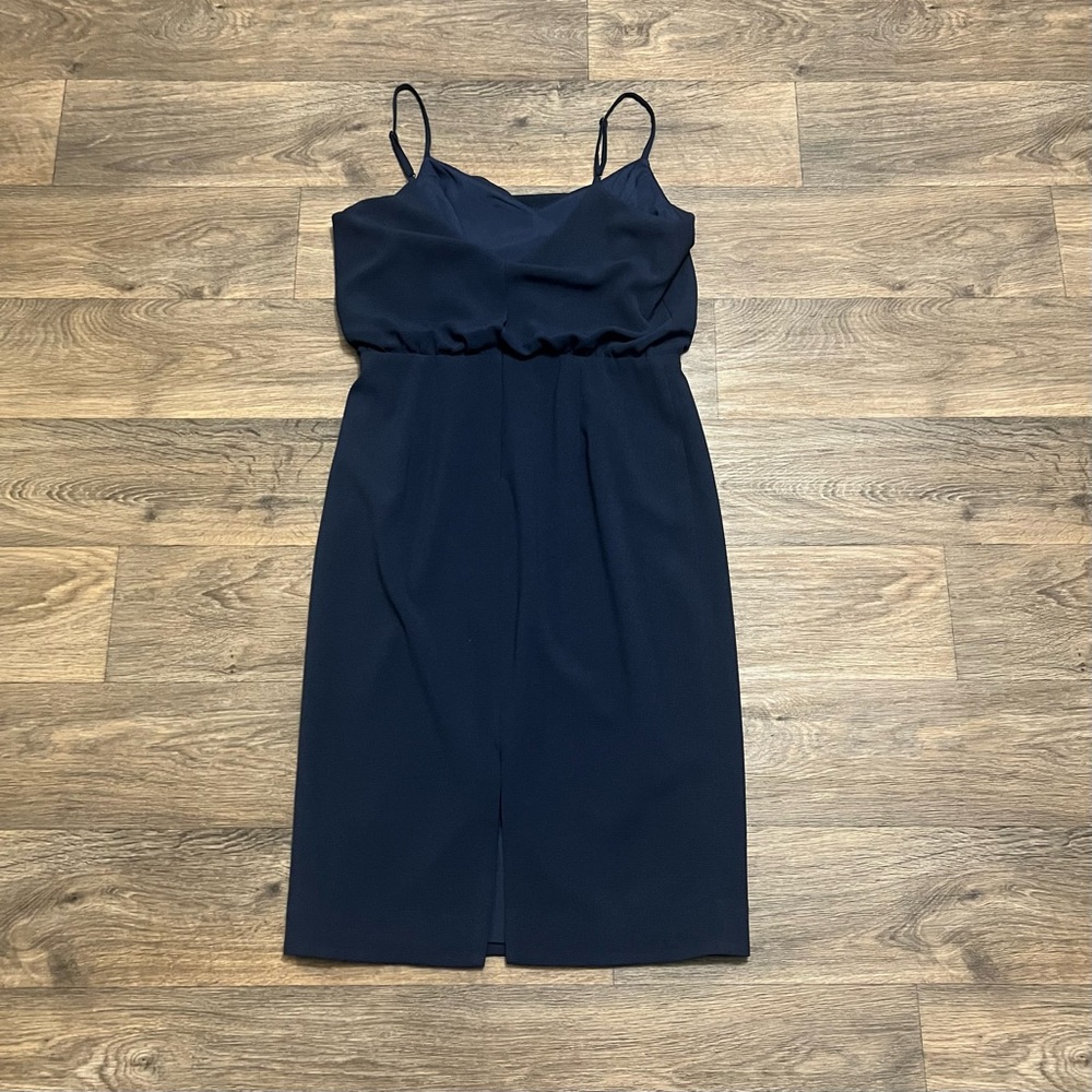 Dress the Population Alondra Dress Midnight Blue Navy Blue Sleeveless Size XL - Picture 8 of 10